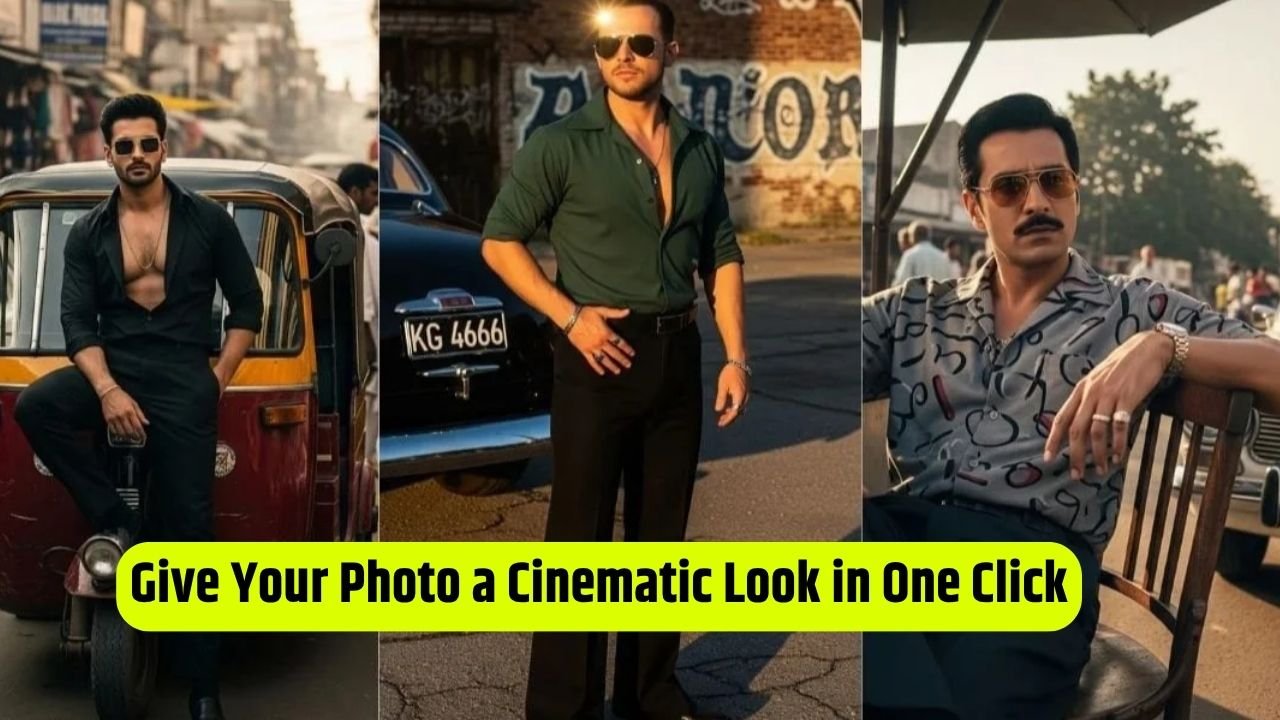 Gemini AI Prompt: Give Your Photo a Cinematic Look in One Click – The New Editing Trend 2025
