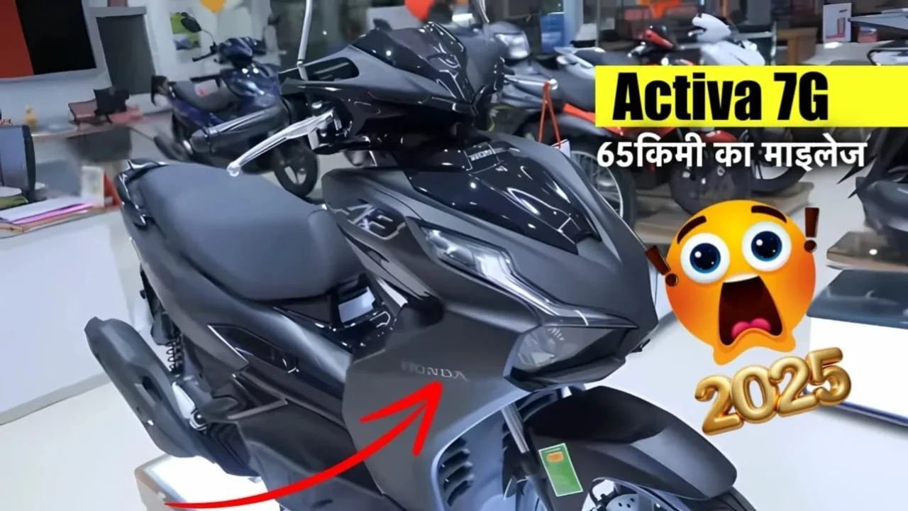 Honda Activa 7G 2025 – Stylish Scooter
