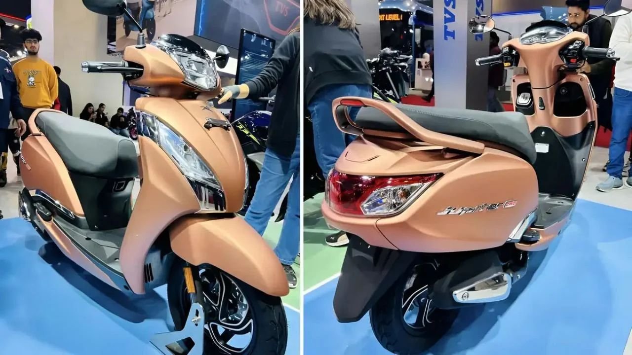 TVS CNG Scooter
